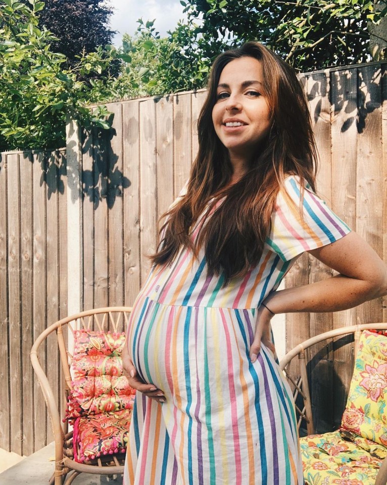 The EastEnders actress is expecting her first baby with fiancé Ben Bhanvra