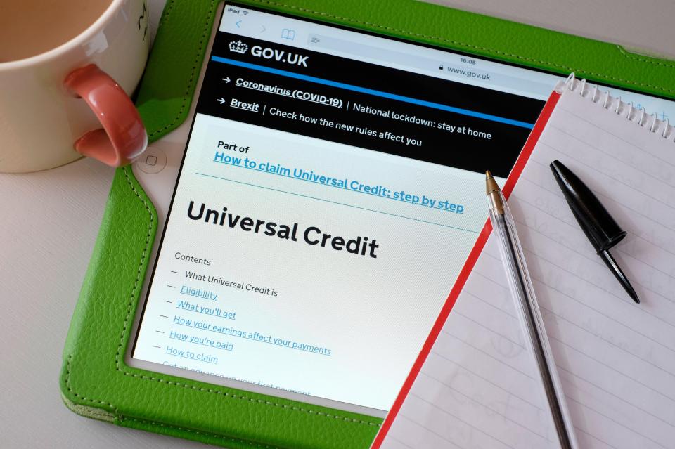 The cut to Universal Credit will reduce payments by £20 per week