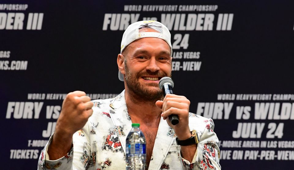 Tyson Fury was one of his ten team members to test positive for Covid