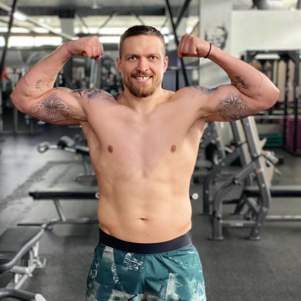 Oleksandr Usyk has bulked up at heavyweight