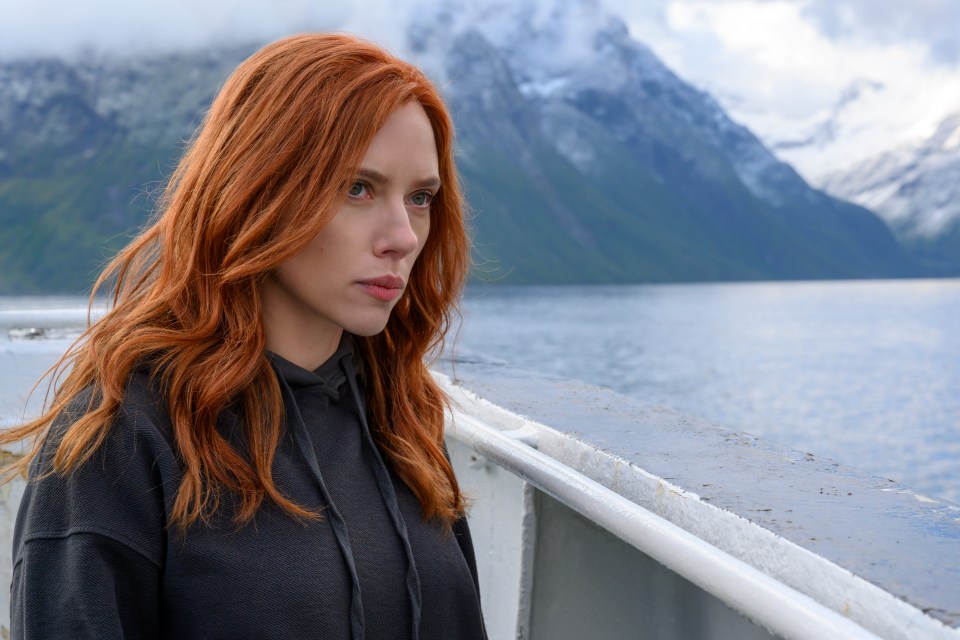 Scarlett Johansson plays Avenger Natasha Romanoff