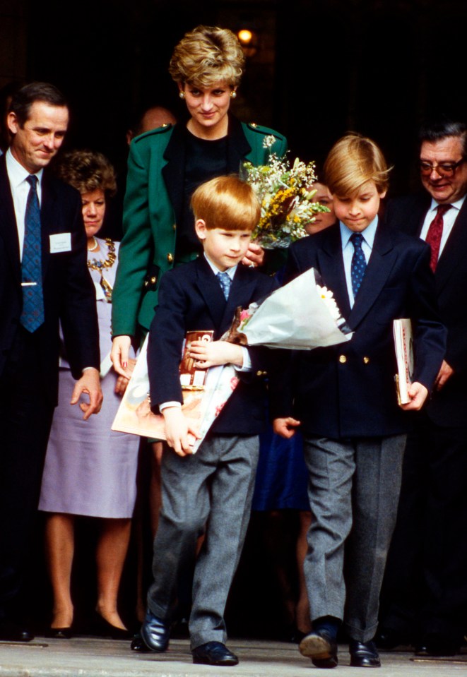 The brothers will meet for the first time since their grandfather's funeral at today's poignant event