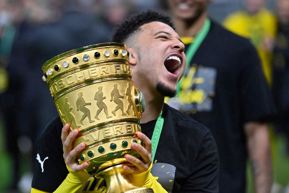 Jadon Sancho will hope to bring his red-hot Dortmund form with him to Man Utd