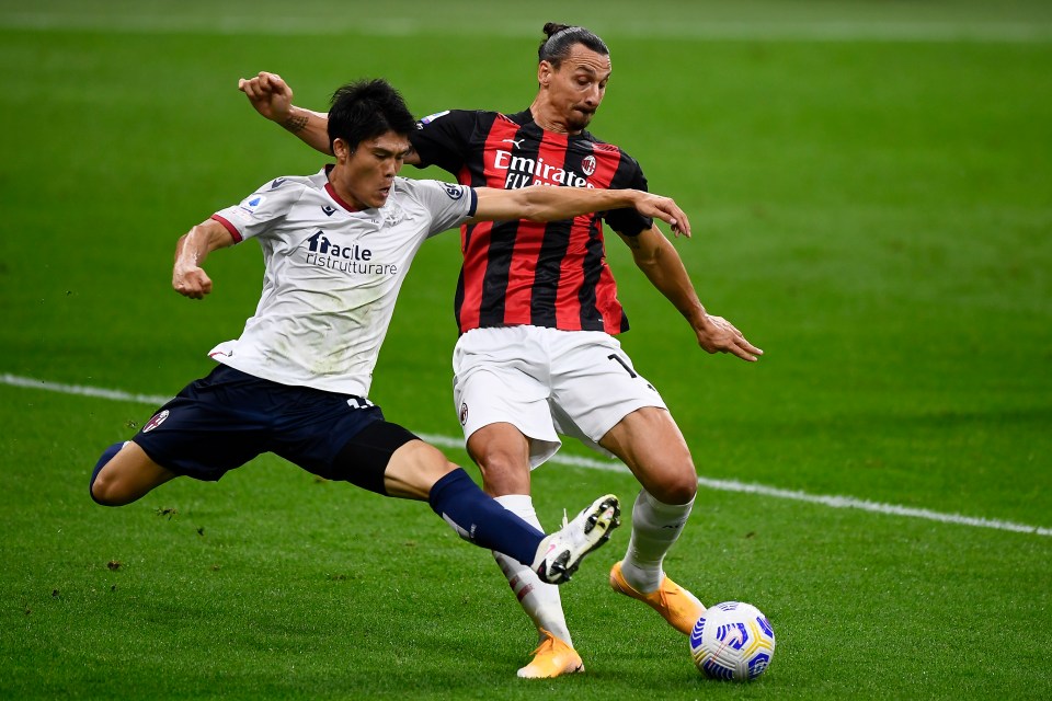 Bologna defender Takehiro Tomiyasu is reportedly attracting interest from Arsenal and Tottenham