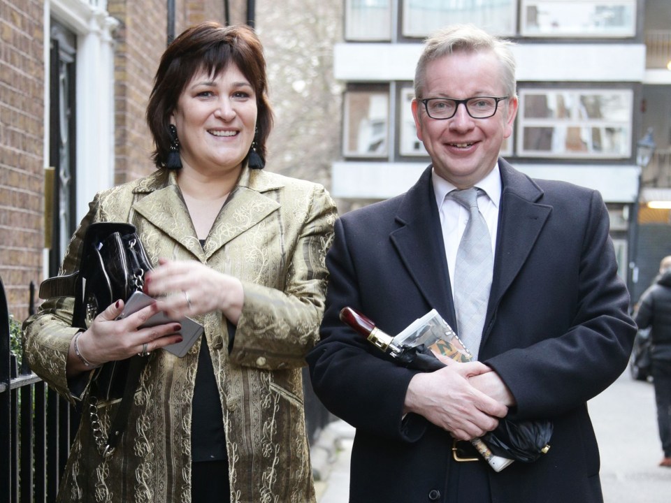 Gove and wife Sarah are set to divorce, it was announced tonight (pictured in 2016)