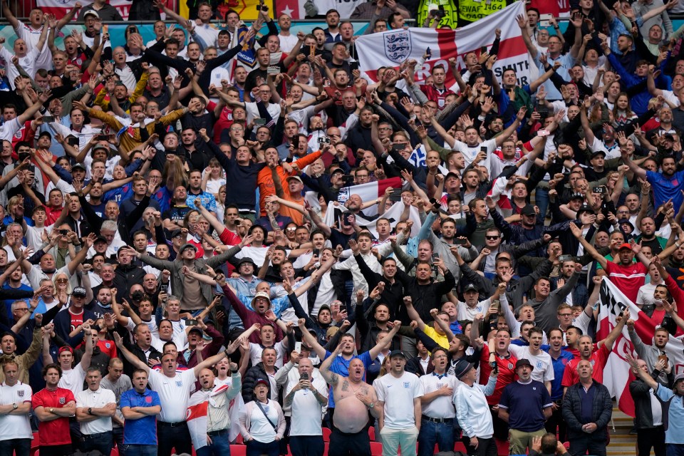 Wembley will welcome 60,000 fans into the ground for the last three Euros games