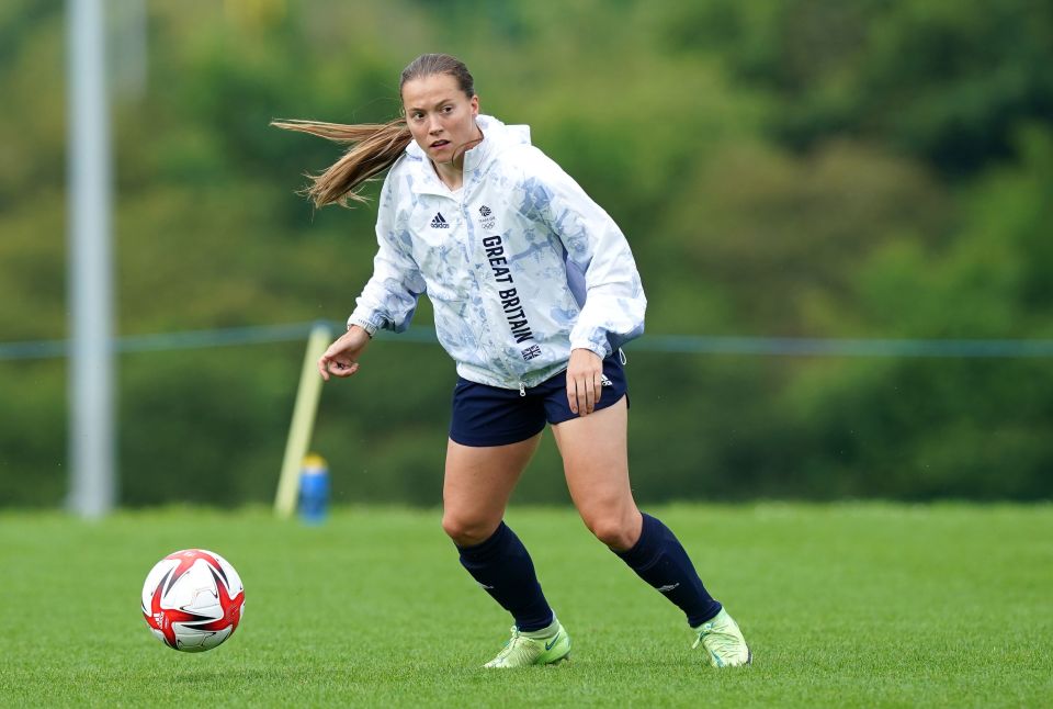 Fran Kirby is recovering from a knock sustained by the Tokyo Olympics football tournament