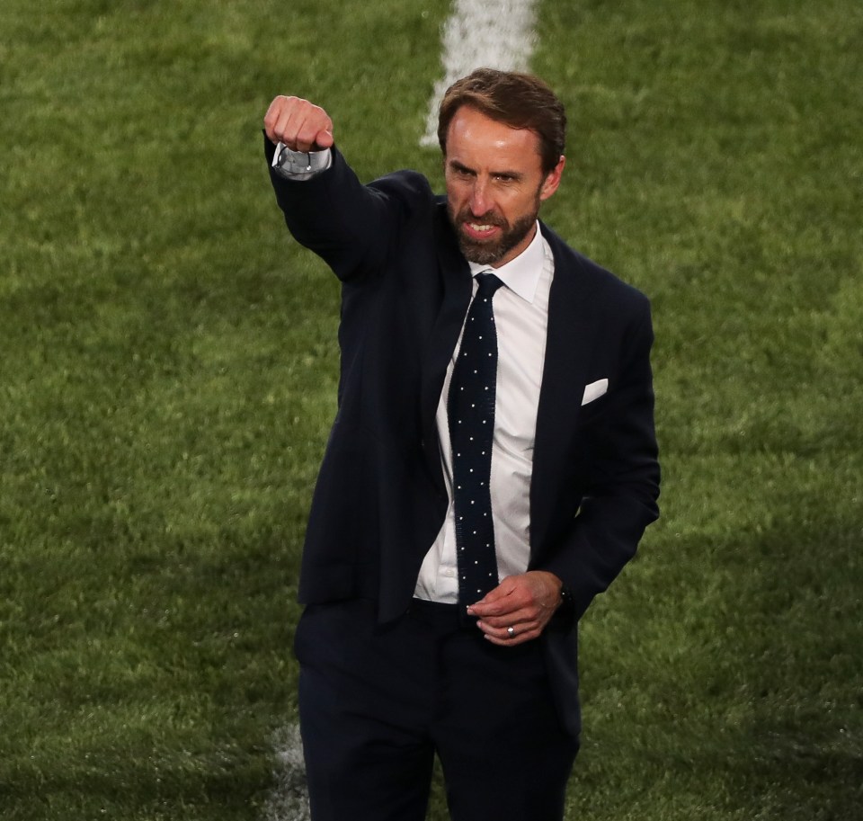 Gareth Southgate told England fans to get on the beers after beating Ukraine to set up Denmark semi-final