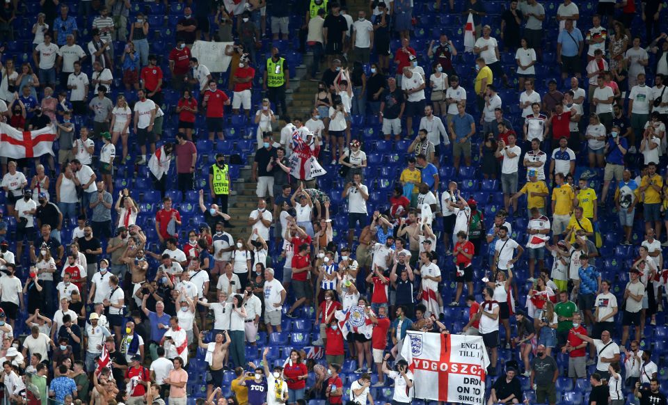 Three Lions fans saw their heroes take an incredible win over Ukraine