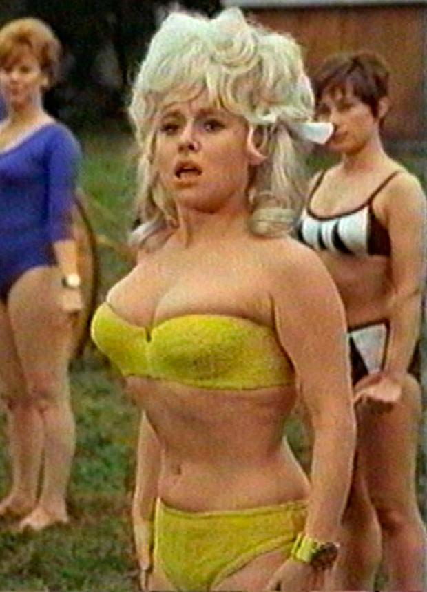 1969: Barbara Windsor wowed fans with famous look from Carry On Camping