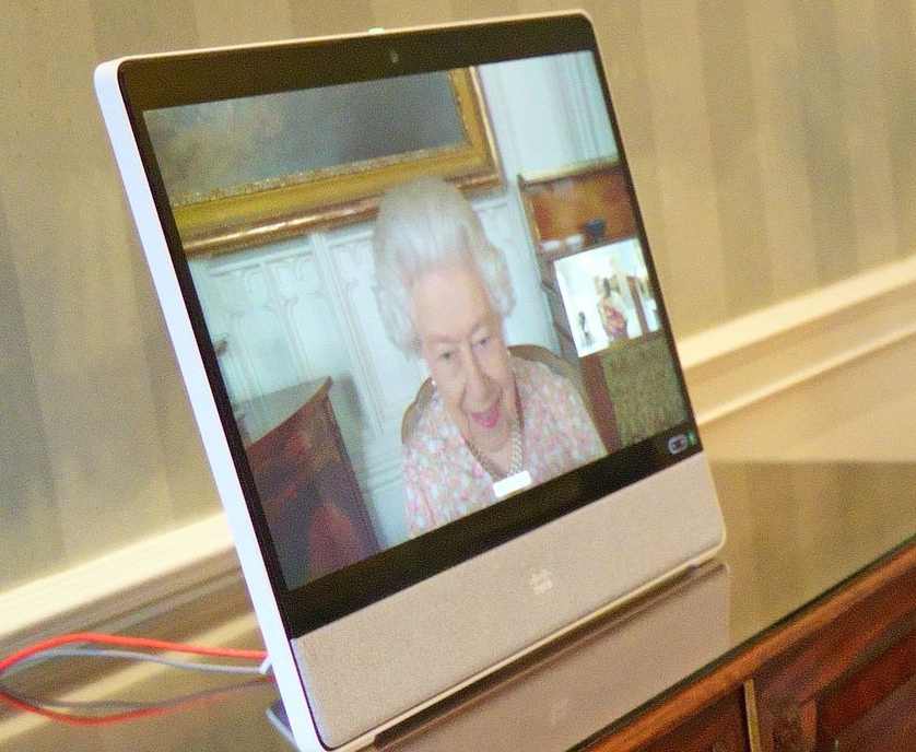 The Queen has relished doing virtual engagements during the lockdown