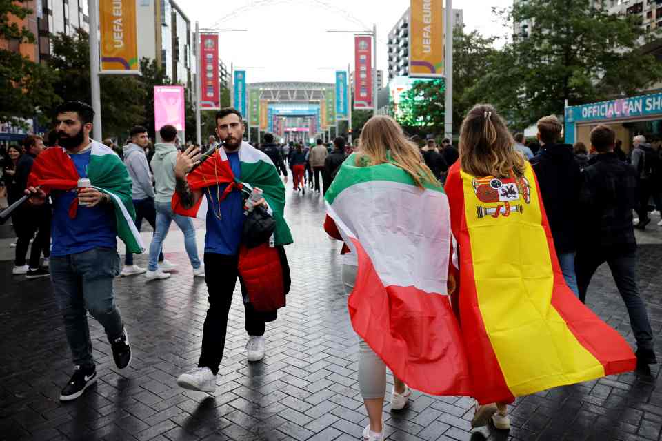 Wembley will stage this weekend's final