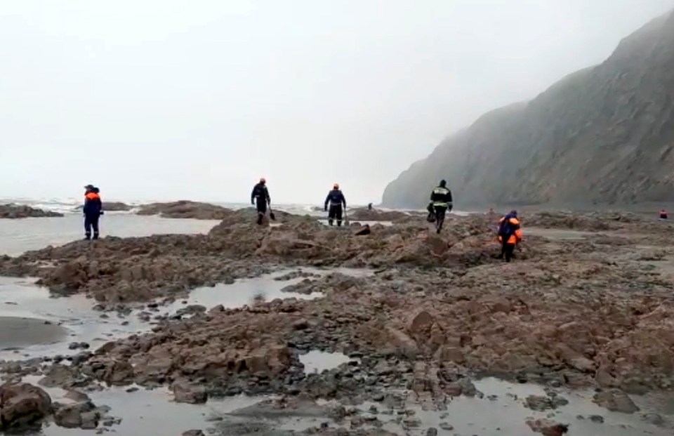 Authorities in Russia say rescuers have found the bodies of 19 victims