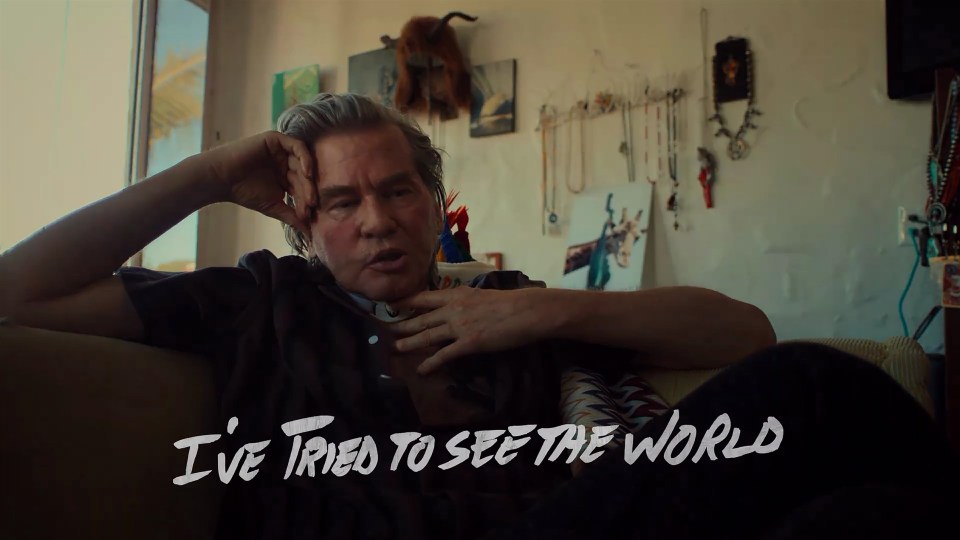 Actor Val Kilmer has to use an electronic box to communicate as he can no longer speak