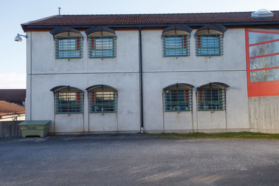 Skien Prison – where the killer has submitted a list of whingeing complaints to jail bosses