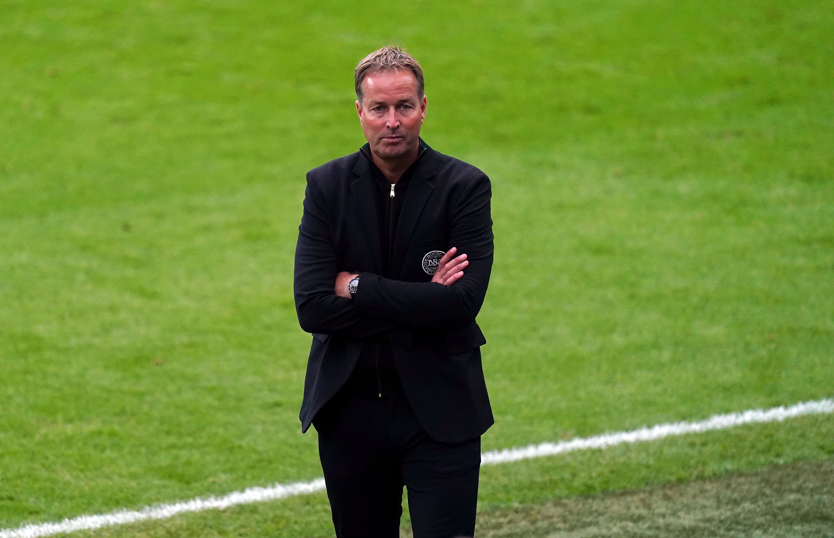 Denmark manager Kasper Hjulmand hit out at the penalty decision that saw England progress into the final of the Euro