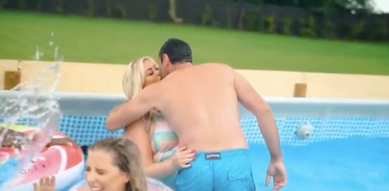 Gemma Collins smooched her man Rami Hawash in new advert for her swimwear range