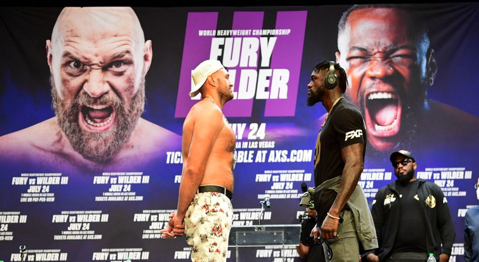 Tyson Fury has reportedly struggled with some of his sparring partners for his trilogy fight with Deontay Wilder