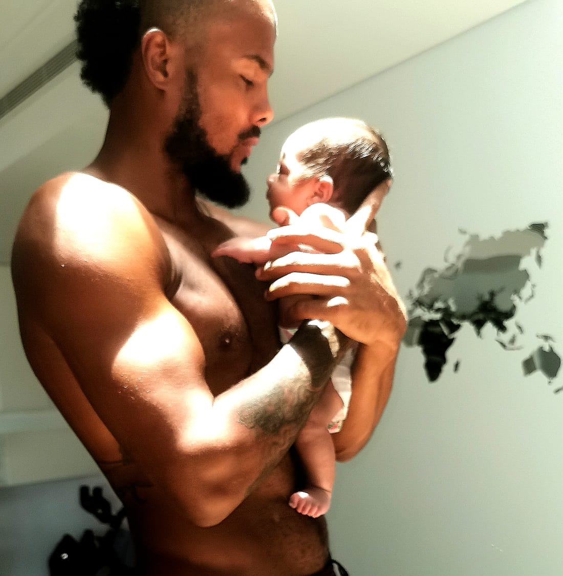 Sebastian Eubank had just become a father