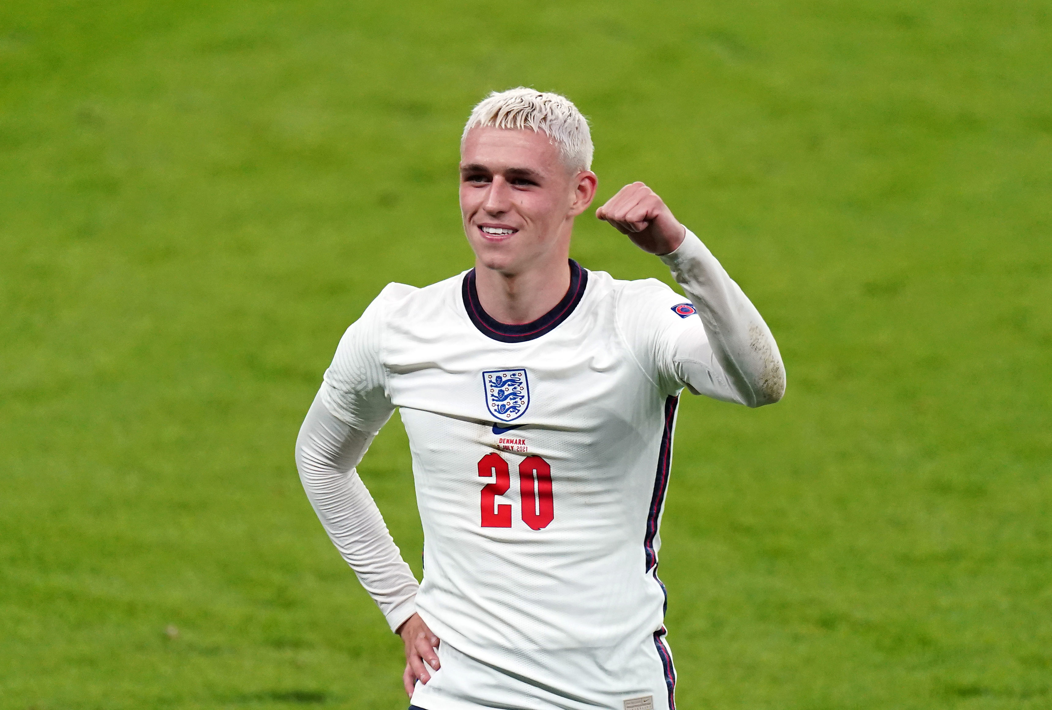 Phil Foden has reminded his team-mates about the bet to dye their hair too