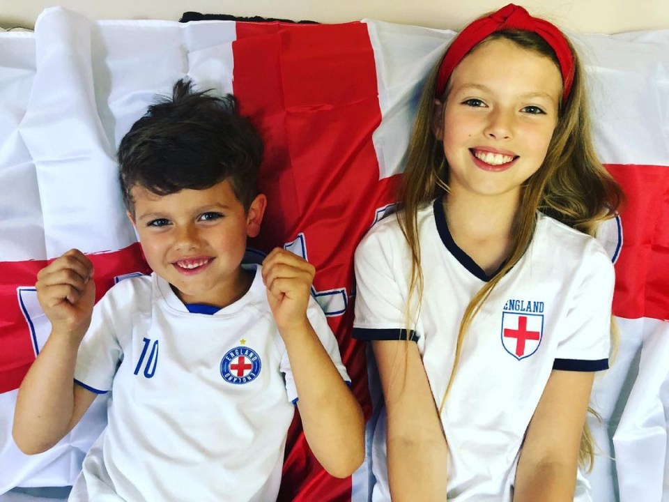 Fred and Lola Leslie said 'we won't eat pizza for a month if they beat Italy'