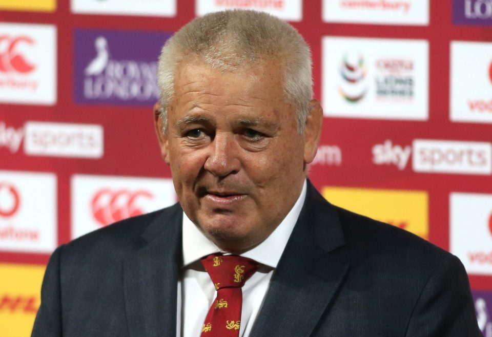 Warren Gatland knows the pressure is about to go up