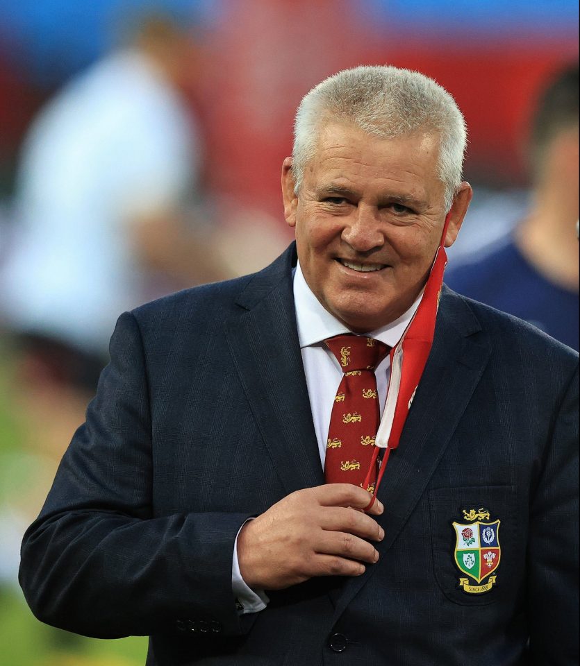 Lions Boss Warren Gatland laughed-off the Springboks' desperate mind games