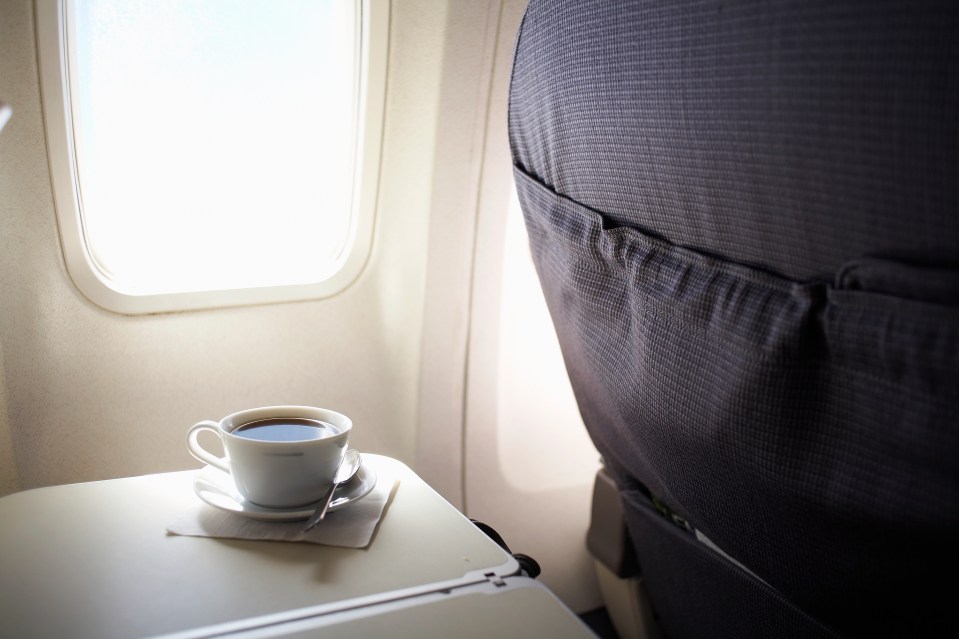 There is a gross reason why you might see coffee bags being hung up on planes