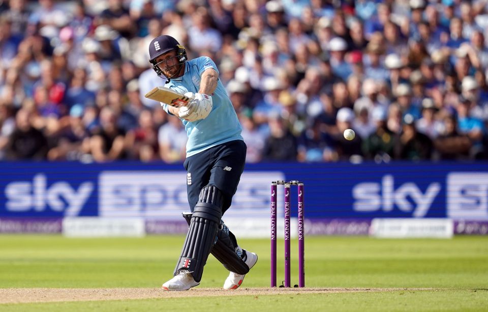 England opener Phil Salt smacked Shaheen Afridi for four fours in the opening over on the way to 37 off 22 balls