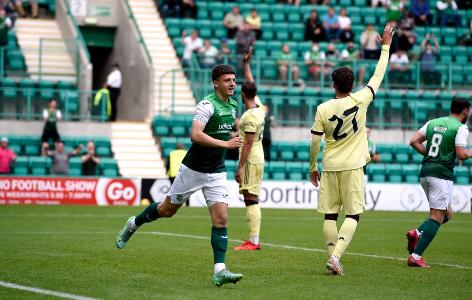 Daniel MacKay scored the Scottish side’s second