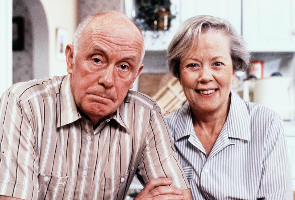 Victor (Richard Wilson) and long suffering wife Margaret (Annette Crosbie)