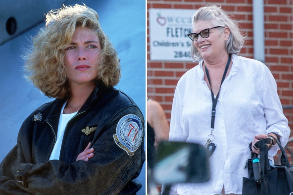 Kelly McGillis played Tom Cruise's love interest in Top Gun - but won't be returning