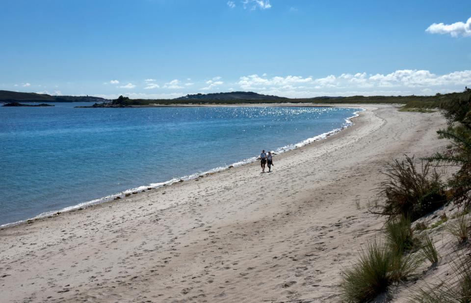 A man in his 50's got into difficulty after going diving in Cornwall