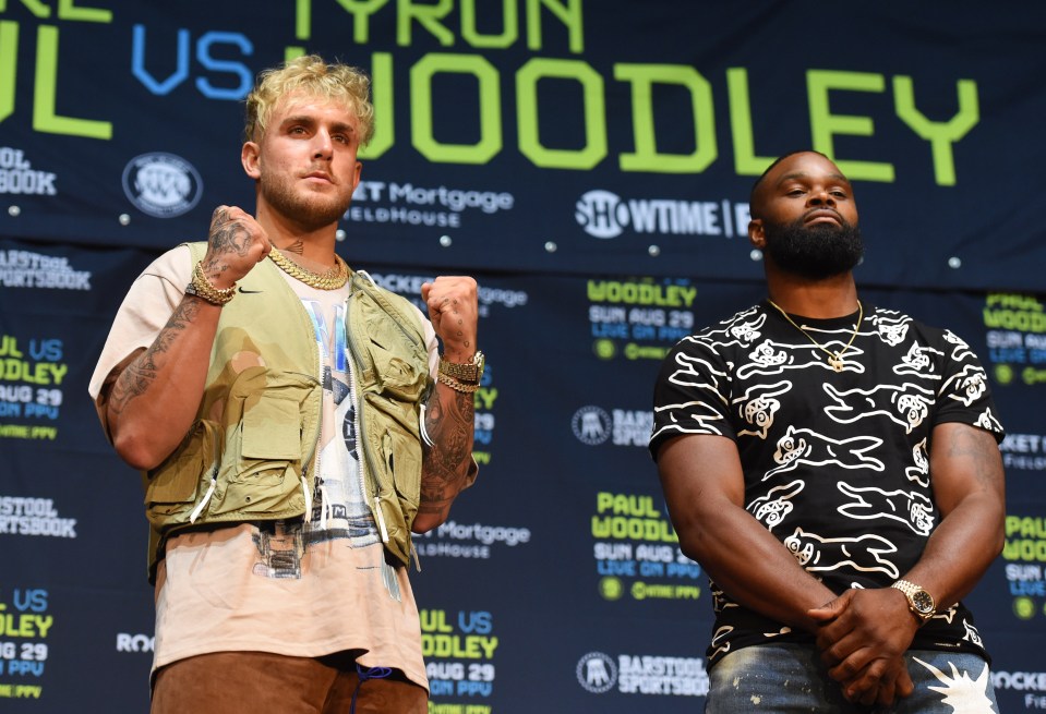 Jake Paul fights Tyron Woodley on August 29