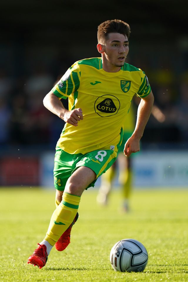 Gilmour will hope to get regular Premier League football this season with Norwich