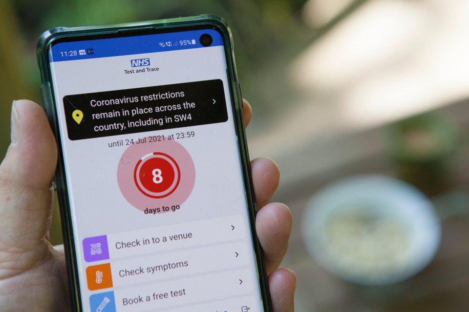 Hundreds of thousands of Brits have had to self-isolate after being pinged by the NHS app