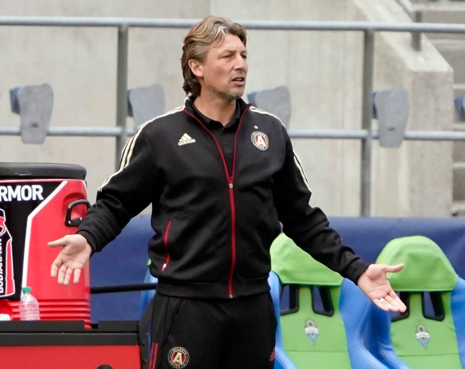 Gabriel Heinze has just been sacked by Atlanta