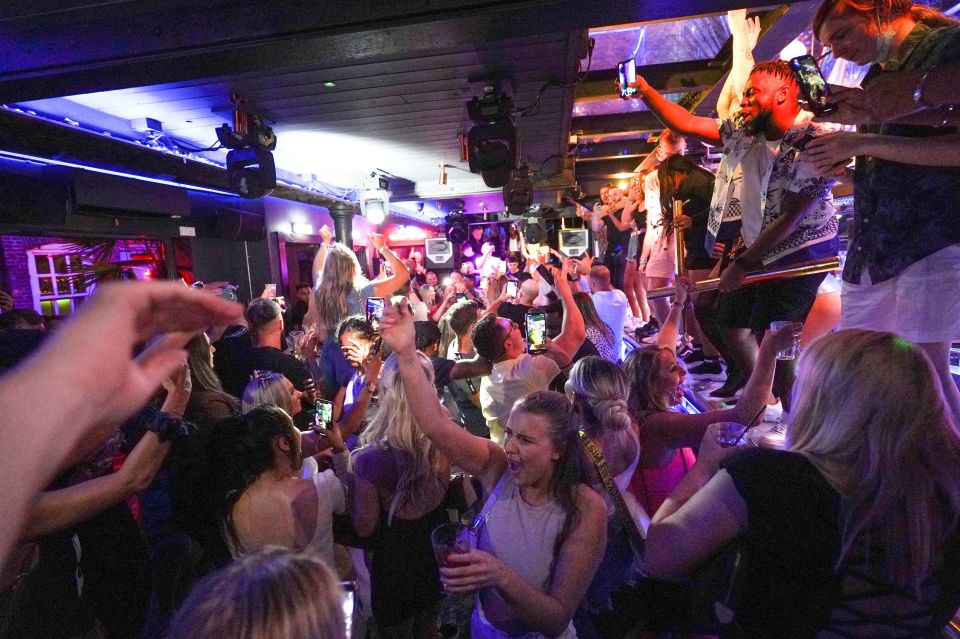 Nightclubs heaved overnight as Brits hit the dancefloor