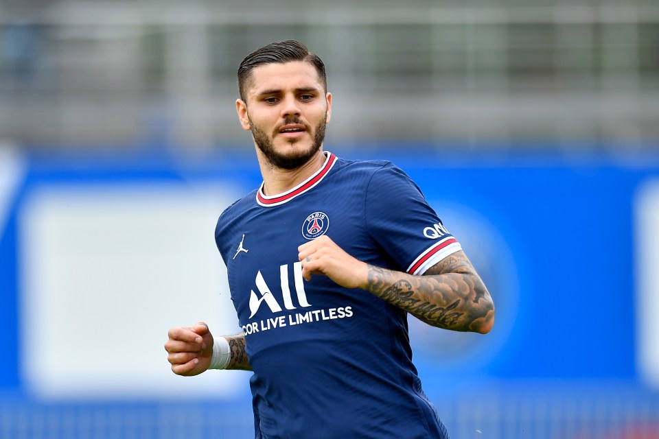 Icardi is in danger of being shown the exit door by PSG this summer