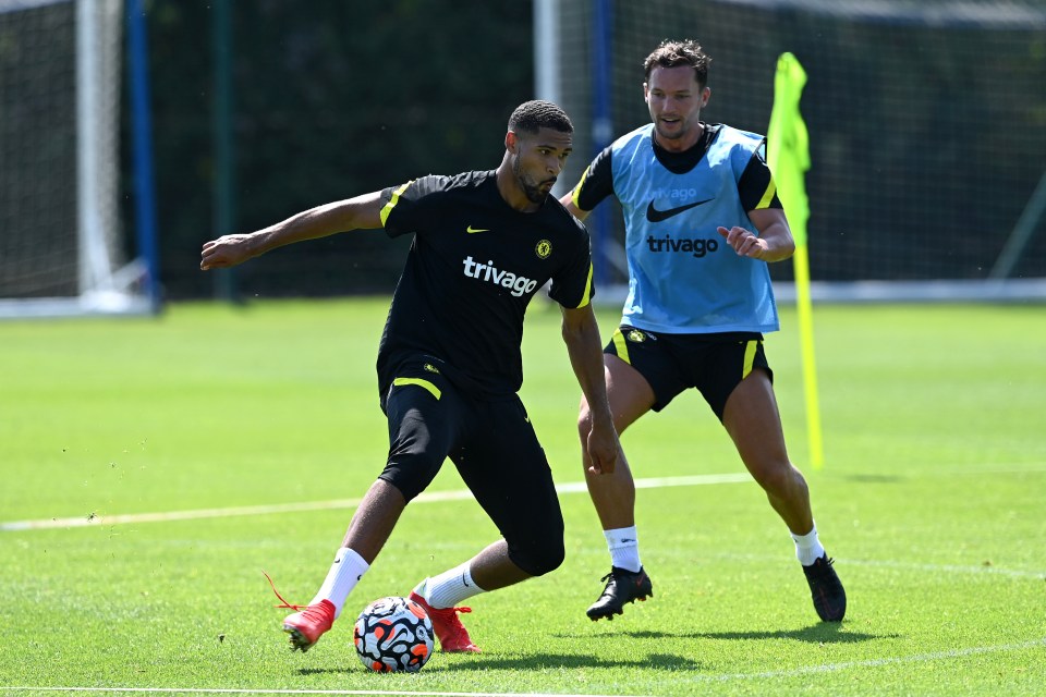 Loftus-Cheek was pictured alongside fellow forgotten star Danny Drinkwater