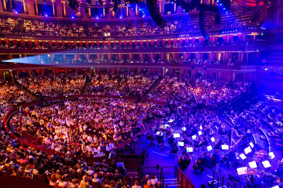 A packed out Royal Albert Hall last night for the 150th Anniversary Concert