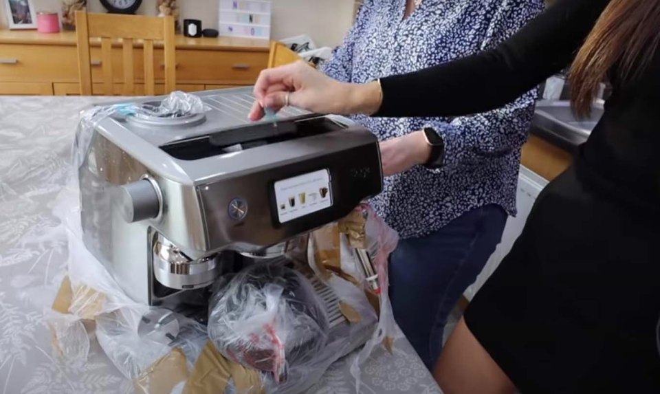 The most expensive item was a Sage coffee machine worth £1,999