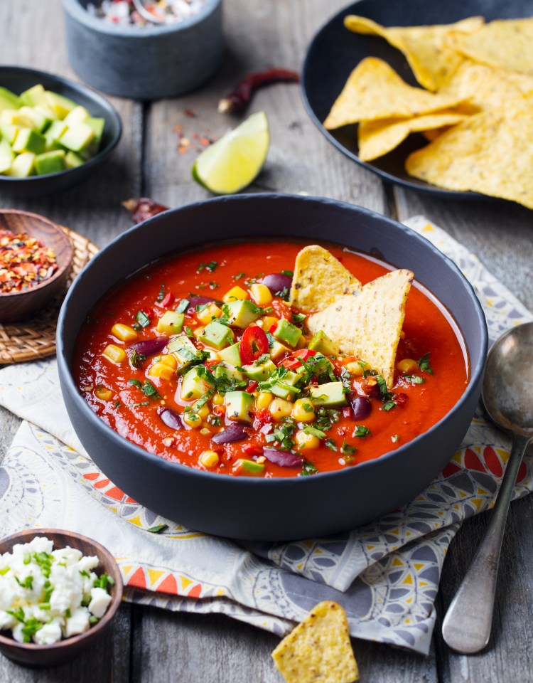 My bean soup is a cheap and filling lunch or dinner option