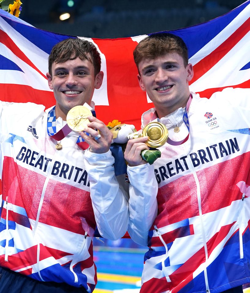 Tom Daley has just secured an Olympic gold medal alongside his diving partner Matty Lee