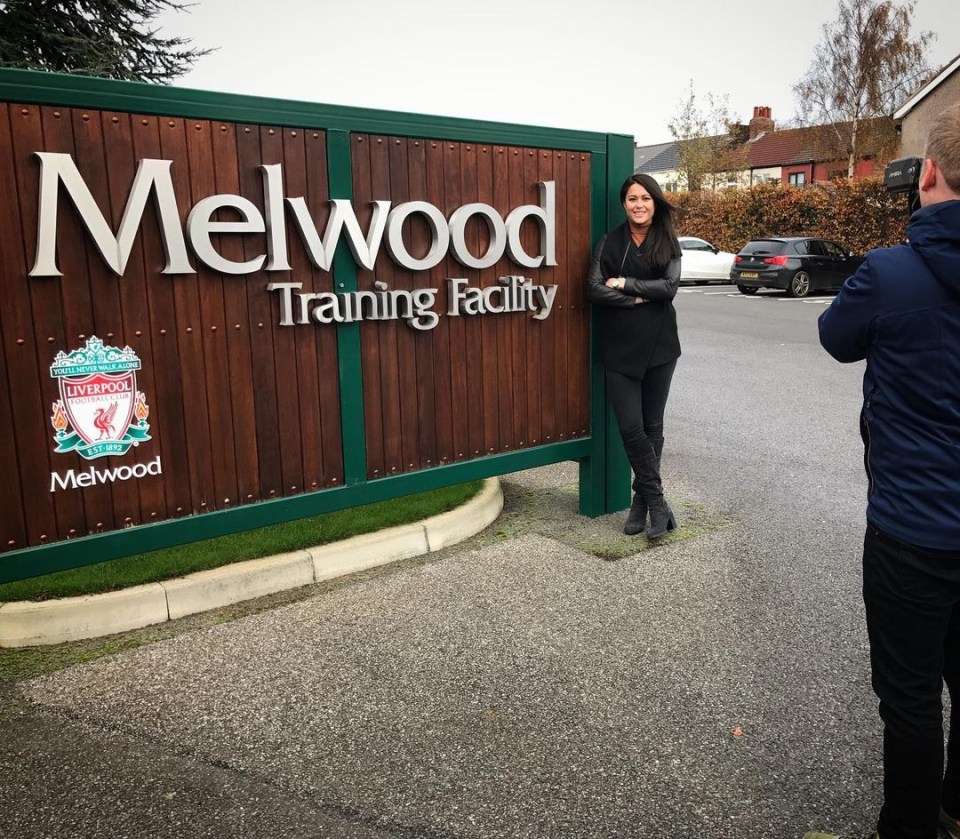 Quek visits Liverpool's famous training ground