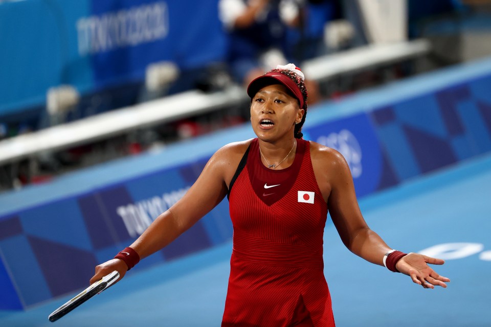 Japanese superstar Naomi Osaka was dumped out of her home Olympics