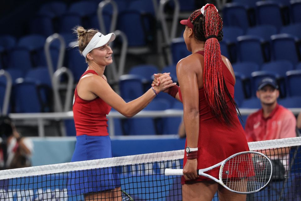 Marketa Vondrousova is ranked 42nd in the world but secured a memorable win