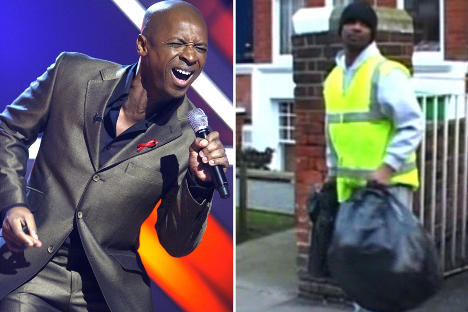 Andy Abraham has gone back to being a bin man