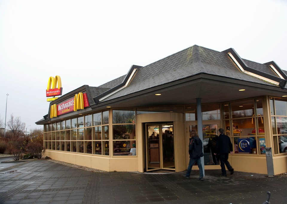 Iceland's McDonald's were forced to close down after the 2008 financial crash