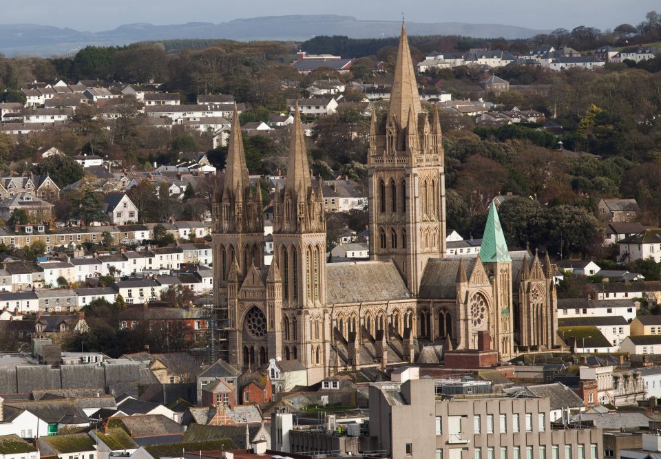 Truro is where popular show Poldark is filmed